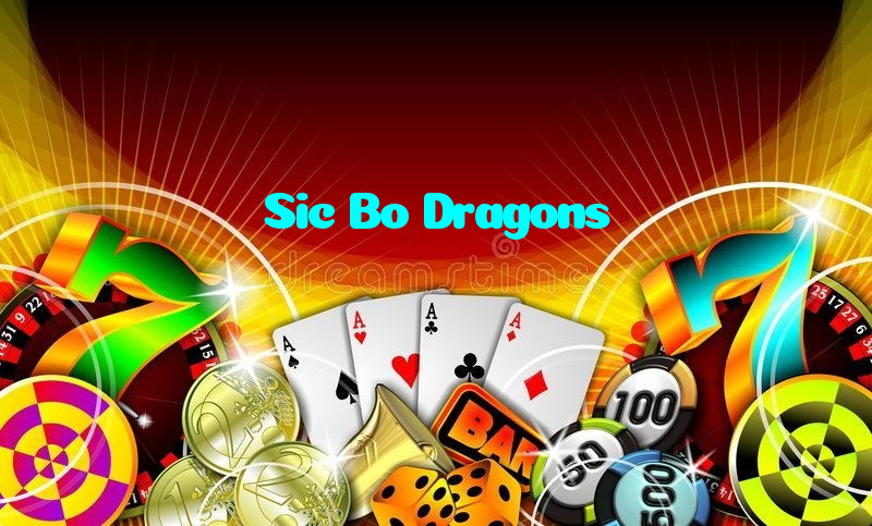 available types of Sic Bo Dragons bet including pre-match live express and system bets